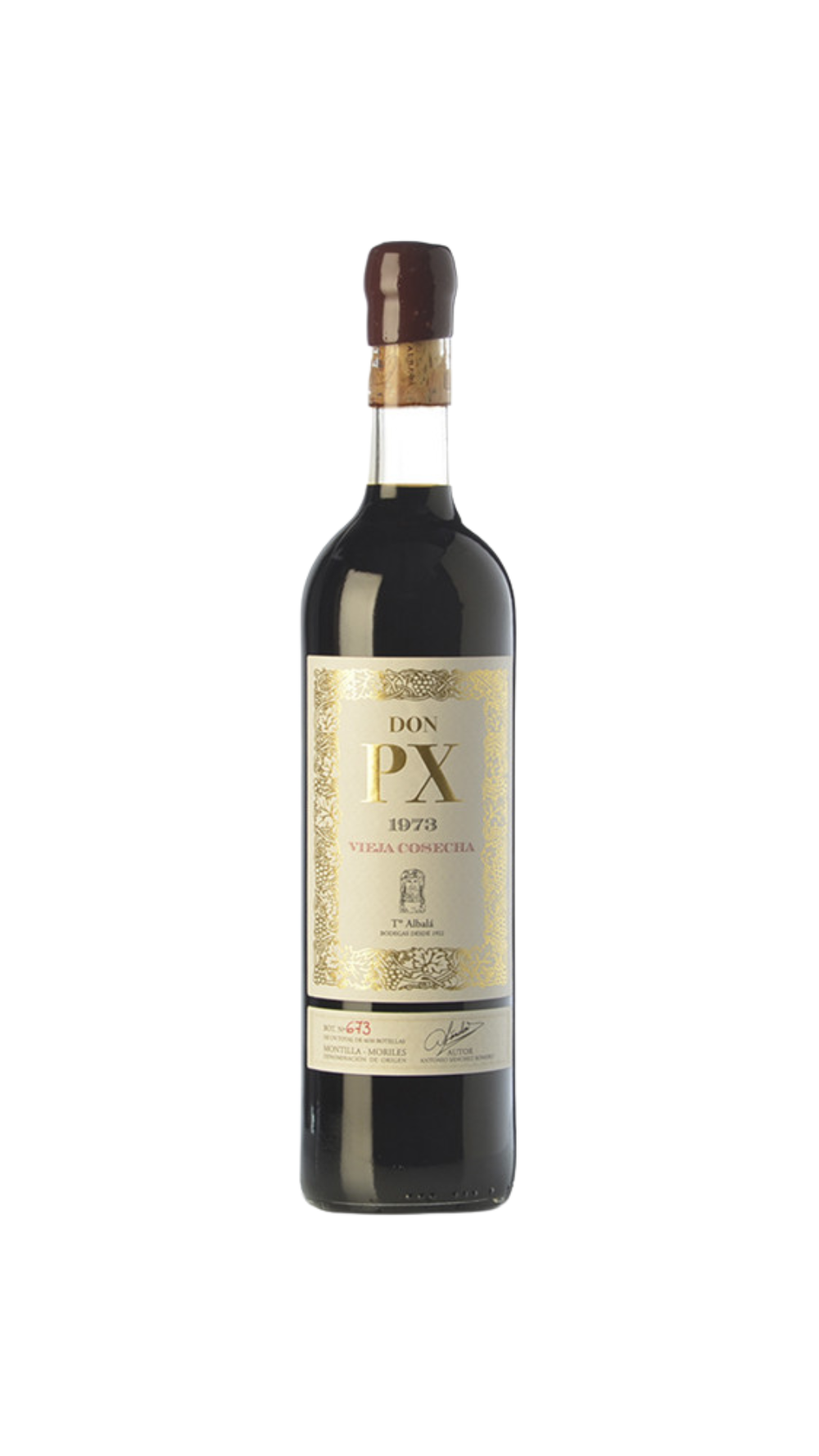 Don PX Convento Selección - Toro Albalá Albala Seleccion - 1929